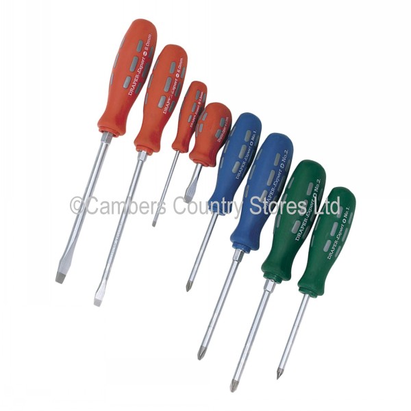 Draper Expert Mechanic / Engineer Screwdriver Set 8pc Cambers Country